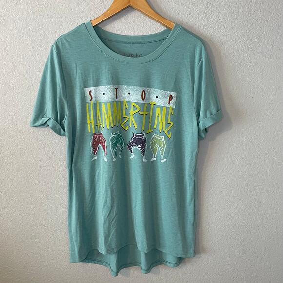 Lyric Culture Stop Hammertime Hi Low Graphic Tshirt size XXL - Picture 2 of 5